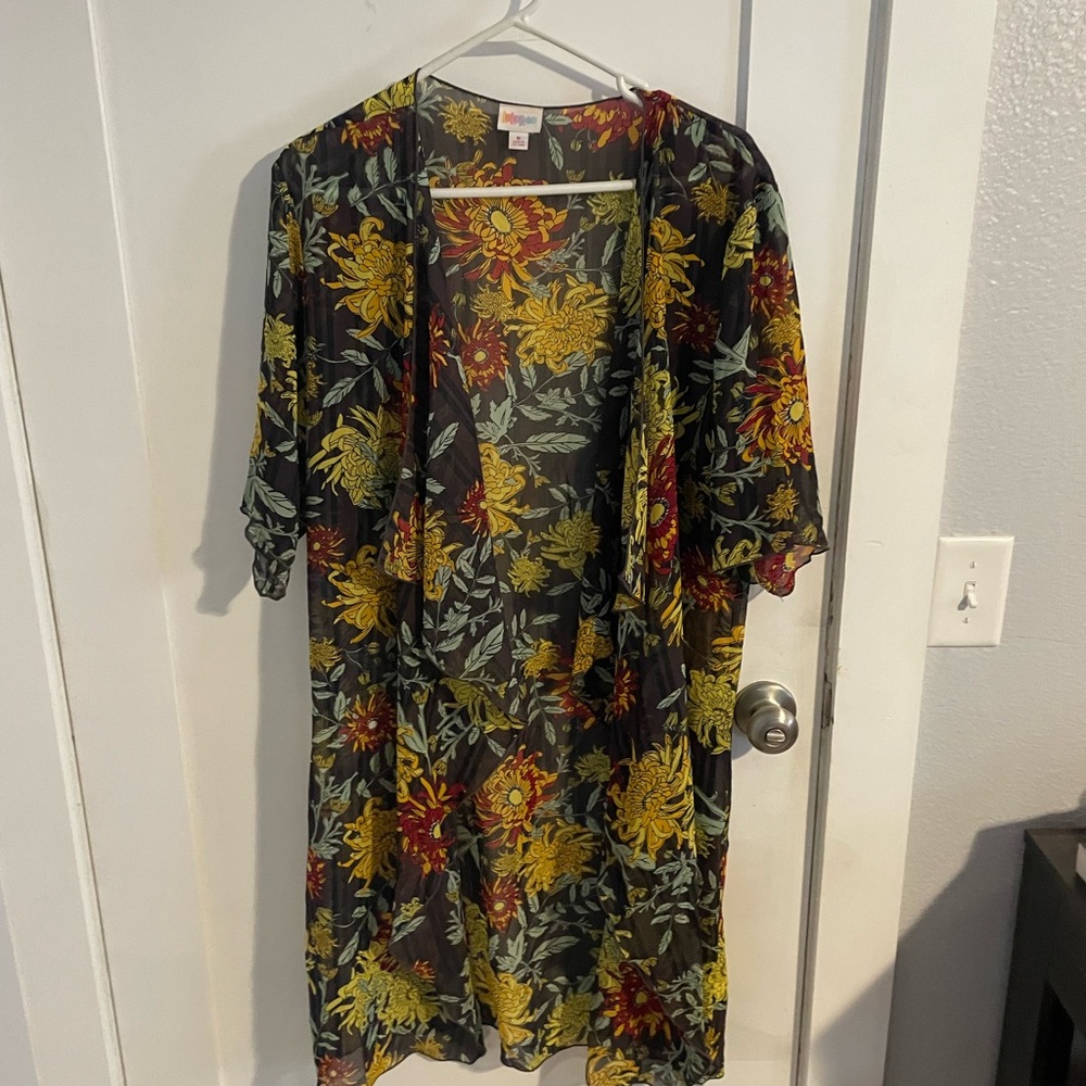 Floral Sheer Kimono